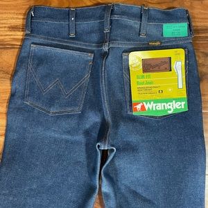 *BRAND NEW VINTAGE* Wrangler Slim Fit Boot Jean